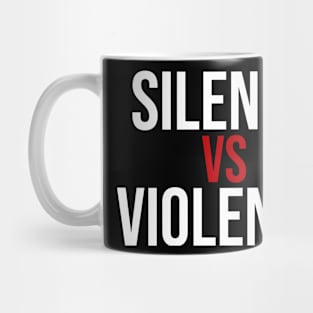 Silenve VS Violence BLM Mug